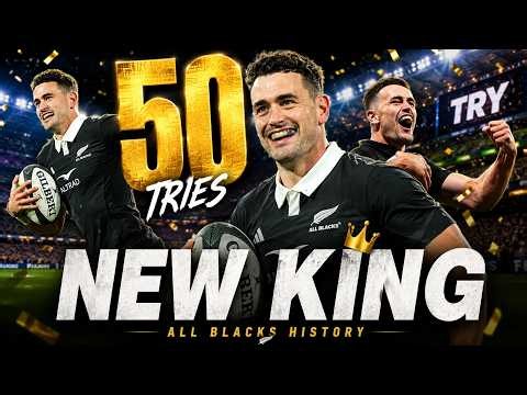 Will Jordan: The Fastest Man to 50 All Blacks Tries