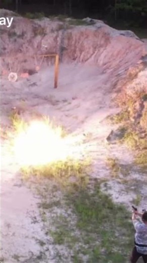 Blowing up flying targets at the range 65 – bio exploding target Watchtower Apache ￼It’s like Magic