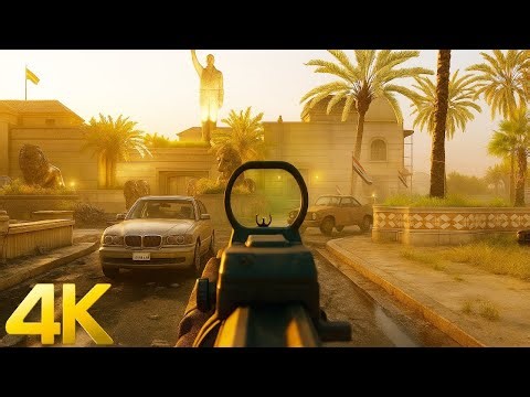 GULF WAR 1991 - Saddam’s Palace Attack – The Fall of Baghdad | COD Black Ops Realistic Gameplay