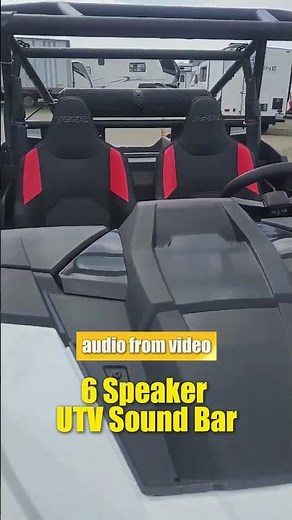 Rock Your Ride: The 6-Speaker UTV Sound Bar Review!🚀🎵