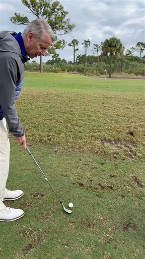 #ping putter? 52 #vokey? No, 56 Vokey sand shot on mud lie #titleist