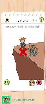 Brain Test All Star Level 144 Gameplay Walkthrough Solution