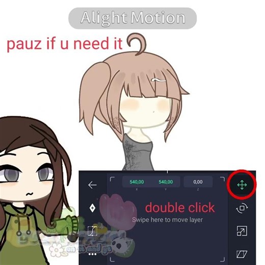 tutorial for Beginers #gacha #alightmoation #tutorial #gachaanimation