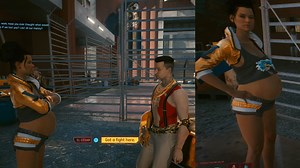 Cyberpunk 2077 Pregnant Valentino All Choices