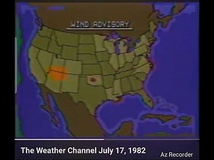 WeatherChannel July 1982, Meteorological Minute...
