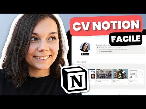 Notion : L'outil ultime pour créer un CV personnalisé (+ modèle gratuit) 👩‍💼