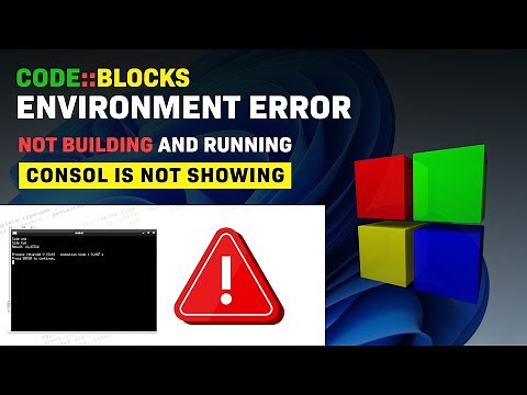 Codeblocks Console not opening