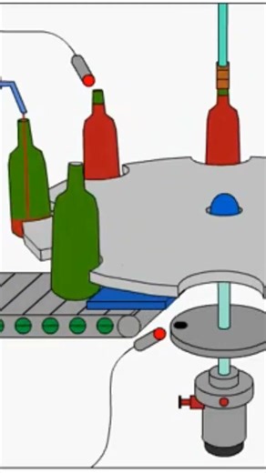 Bottle Filling Project #electronics #project #engineeringprojects