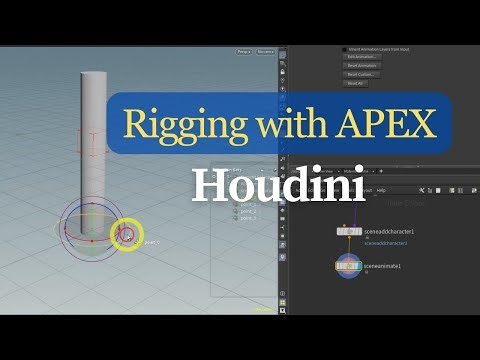 Rigging with APEX in Houdini 21 | Minimal workflow