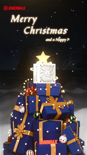 🎄 Thank you for being with us throughout the year. 🤍 Every setup, every build, every shared moment means more to us than we can ever put into words. It truly means a lot to have you on this journey with us. Wishing you a cozy Christmas, many great memories at your desk, and a wonderful 2026 ahead. ✨ | ENERMAX