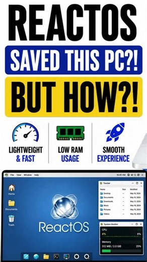 ReactOS Saved This 22-Year-Old PC… HOW?!