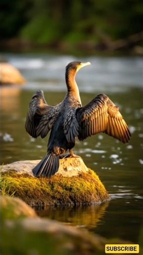 Underwater Fish Hunter – The Amazing Cormorant Bird Hunting in River#wildlife #nature