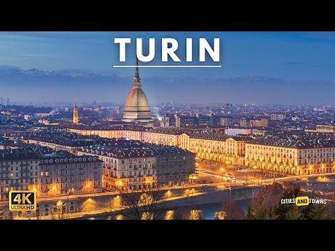 Turin, Italy 🇮🇹 in 4K Video by Drone | Ultra HD