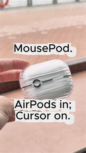 Meet MousePod and make mobile work effortless: ✨ Carry less—one device for cursor control and AirPods power 🔋 Never miss a call—AirPods charge inside the mouse 🛫 Work anywhere—precise tracking on tiny café or airplane tables 🧠 Stay in flow—slider scroll = faster docs & sheets 🧳 Travel light—no dongles, fewer cables, cleaner bag ⬇️ Join the VIP list for an exclusive launch offer | Halo-llc