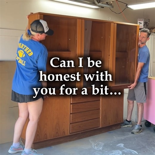 9.5K views · 38 reactions | Do you have an outdated hutch that could use a facelift? Did you consider removing the top and having the bottom as the statement piece in your home! I sell these for TOP DOLLAR and they sell QUICK! What do you think? Comment below and like this page for more fun furniture flips! #furnitureflip #thriftflip #diyhomedecor #ThriftedTreasure #fbstylelife #ThriftedFinds #BeforeAndAfter | Lemons To Lemonade Home | Facebook