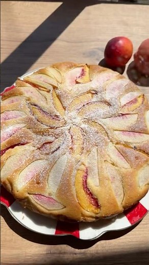 You Must Try This Peach Cake! #recipe #food #cooking