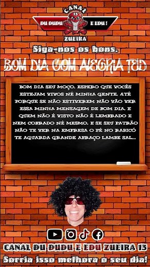 Bom Dia com Alegria com TED 6