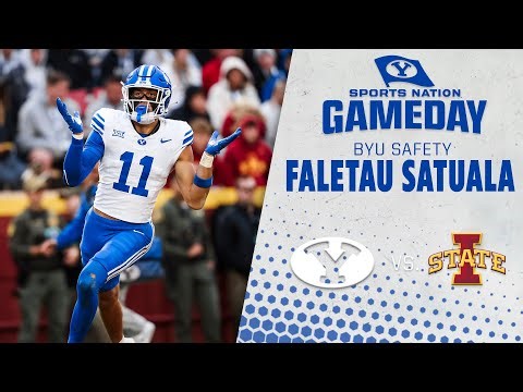 Faletau Satuala talks his pick six redemption after BYU vs Iowa State game | BYUtv