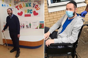 Dad, 54, who spent nine weeks in Covid coma and 5 months in hospital relives moment wife was told he'd die
