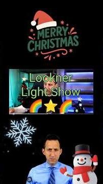 #Lookner Happy Holidays! enjoy a light show from Lookner #christmas #lightshow #holiday