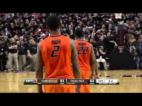 Marcus Smart pushes Texas Tech fan after racist remark (HD)