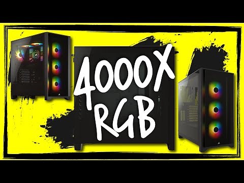 Gabinete Corsair iCUE 4000x RGB