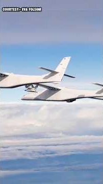 World biggest plane😮 | Stratolunch Roc | codeXindia#facts#mystery