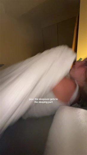 Taking Over the Bed: Sleepover Shenanigans