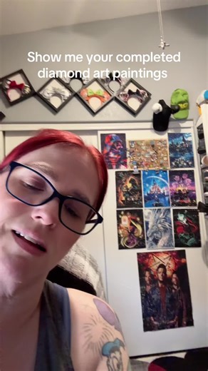 Showcase Your Completed Diamond Art Projects