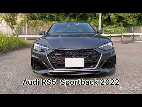 【Audi RS5 Sportback】デイトナグレー／ブラックリングス (エクステリア)