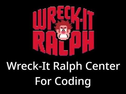 Wreck-It Ralph Center Logo For Coding By Aaron Suarez