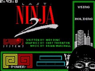 It's horrible, it's disgusting and it's dangerous. Yes, it's Last Ninja 2 on the Speccy! #TheLastNinja #System3 #zxspectrum #retrogaming #videogames | Classic Replay