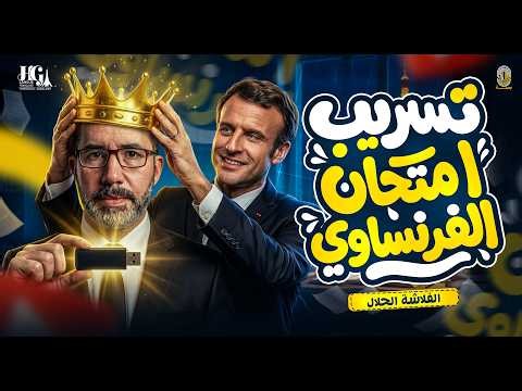 تسريب امتحان الفرنساوي 2026 في ساعة | حل نموذج الوزارة | مسيو حسين الجبلاوي