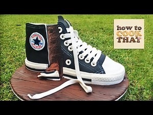 CONVERSE SHOE CAKE TUTORIAL How To Cook That Ann Reardon