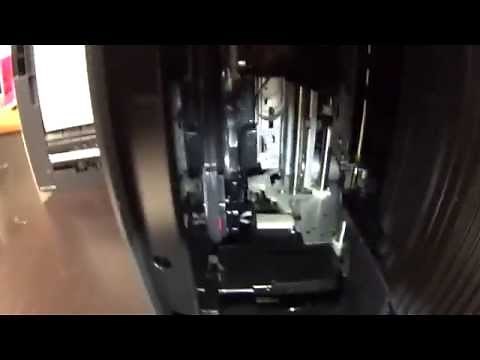 HP printer disconnected plastic ribbon - encoder strip repair part 1