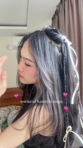 Ribbon Hairstyle Ideas for Your Next Weekend Look