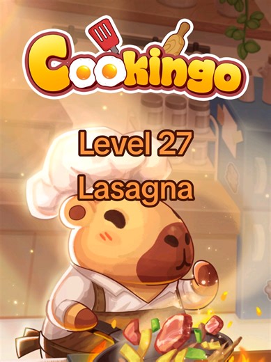 Cookingo: Perfect Meal - Level 27 Walkthrough | Lasagna Cookingo: Perfect Meal is a relaxing cooking game that transforms the art of meal preparation into a soothing and immersive experience. #cookingo #walkthrough #asmr #cookinggame #cozygame