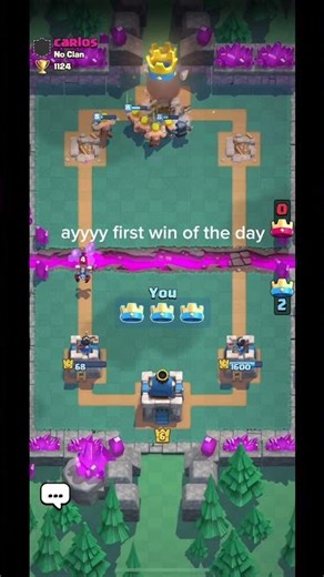 day 1 of playing clash till i lose. song is pigstep from minecraft. #clashroyale