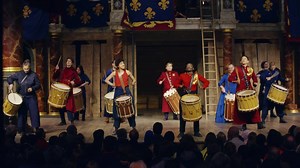 131 reactions · 21 shares | ‘The best kind of Globe experience… there’s no place quite like it’ (London Theatre) Watch our company of 10 actors play nearly 100 parts across the epic cycle of Henry IV Parts 1 and 2, and Henry V. | Shakespeare's Globe | Facebook
