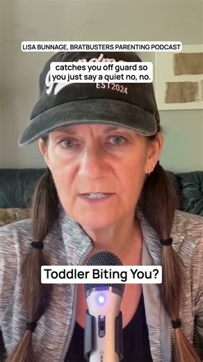 Toddler Biting You