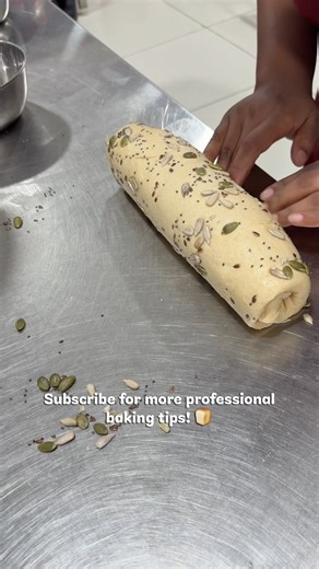Professional multiseed bread making