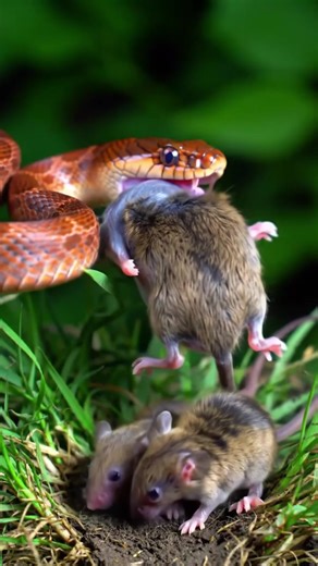 3.1K views · 13 reactions | Corn Snake Strikes and Swallows Its Prey #CornSnake #WildlifePhotography #PredatorAndPrey #NatureInAction #MacroWildlife #SnakeStrike #reels | Frederick4k | Facebook
