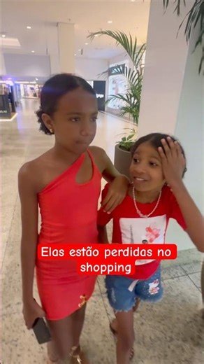 Elas se perderam no shopping e agora o que fazer #viralvideo #crianças #criança #viralvideo #medo