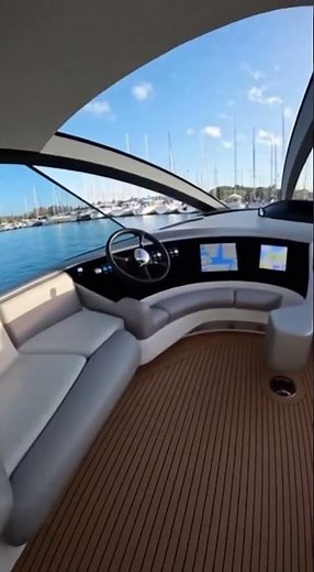 Round Luxury Yacht? Wait Till You See Inside!
