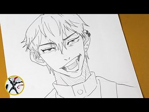 How to Draw Naoya Zenin Step by Step – Naoya Zenin Drawing Tutorial | Easy Anime Guide