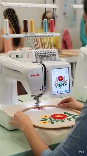 embroidery design machine 🪡😍 #sewing #shorts #viral #ytshorts #youtubeshorts #yt