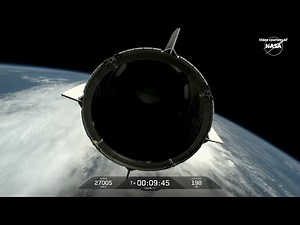 SpaceX Crew-11 launch and Falcon 9 first stage landing
