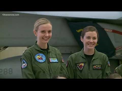 Female jet pilots First all-female Missing Man formation