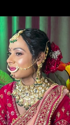 Bride Before After Transformation 💍 | Dream Bridal Look ✨ | AJ Makeup StudioBridalTransformation