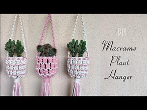 DIY Macrame Plant Hanger | Easy to Make Macrame Pod | Step by Step Tutorial